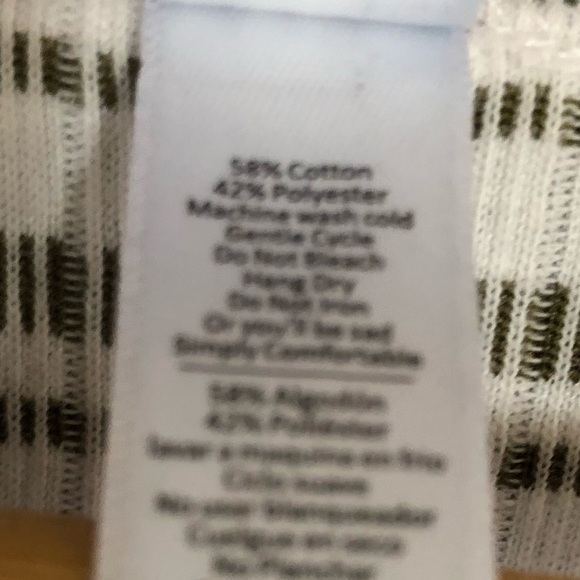 Striped Tunic top Lularoe Size Medium - Picture 4 of 7